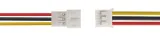 Micro JST PH 3 pins pigtail-kontaktsats hane hona – 2