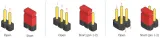 Jumper Cap 2 Pins 2,54mm (Vit) för bl.a. Arduino, Esp32 och Raspberry Pi – 3
