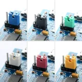 Jumper Cap 2 Pins 2,54mm (Blå) för bl.a. Arduino, Esp32 och Raspberry Pi – 4