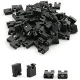 Jumper Cap 2 Pins 2,54mm (Svart) för bl.a. Arduino, Esp32 och Raspberry Pi – 1
