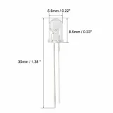 Infraröd emitterdiod 1.2V 5mm 940nm – 2