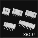 Rak PCB Header Connector - 4 pins, Rastermått 2,54 XH2.54mm – 4