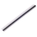 1X40pin 2,54 mm vinklad enkelradig pinheader 90 grader – 1