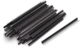 1X40pin 2,54 mm vinklad enkelradig pinheader 90 grader – 2