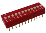 12-polig DIP-switch, 2.54mm – 1