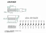 10 Segment LED Bar Vit – 2