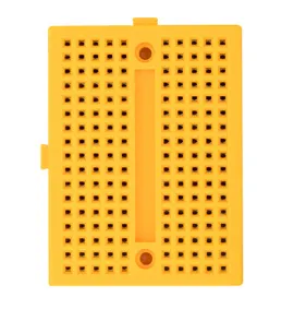 Mini Breadboard 170 hål för prototyping Gul (connect)