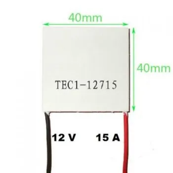 Peltiermodul 12v 180W 40x40mm TEC1-12715