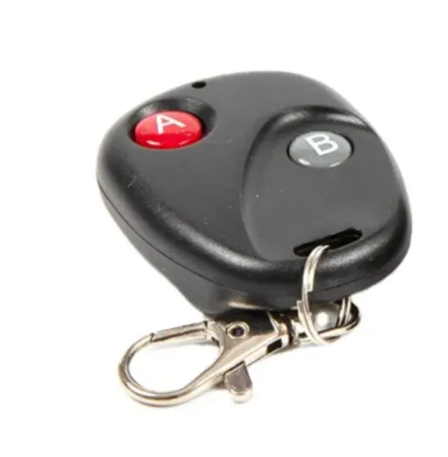 Lös fjärrkontroll med 2 knappar 433Mhz