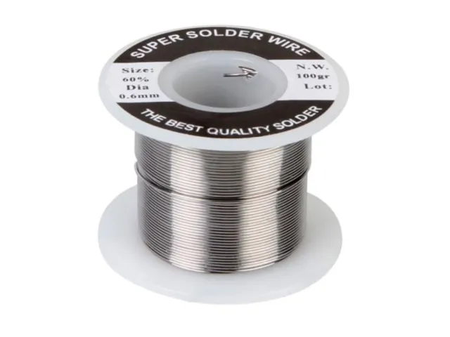 Lödtenn 0,6mm 100g Sn60% / Pb 40%