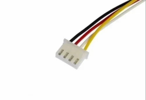 4 Pins Connector/Terminal kabel, 1-sidig - hane, 26AWG 20cm, XH2.54mm