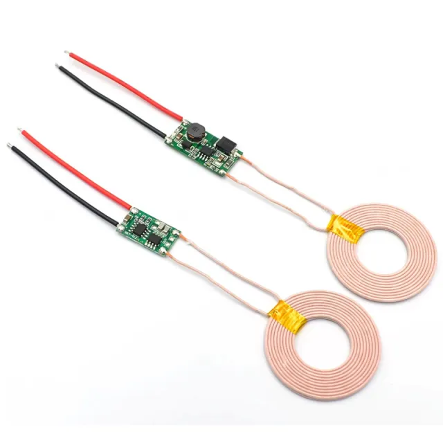 Trådlös strömmodul 5V 2A (sändare och mottagare)