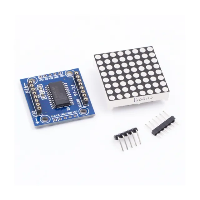 LED-matrismodul MAX7219 Blå