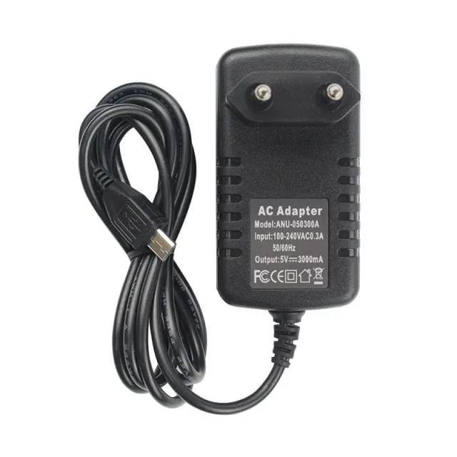 Strömförsörjning 5V 3A Micro-USB