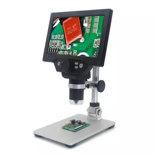 Digitalt mikroskop (1200x) med justerbar 7 LCD-skärm