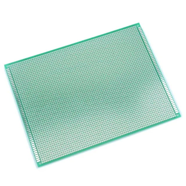 Experimentell prototypkopplingsplatta 15x20 grön