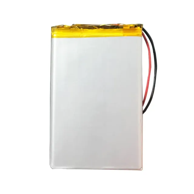 3.7V 4000mAh uppladdningsbart LIPO (Lithium Polymer) platt batteri | 606090