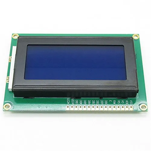 LCD 1604 display blå bakgrundsbelysning 16x4 tecken