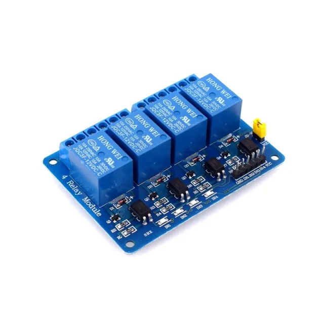 Relämodul 12v | 4-kanals
