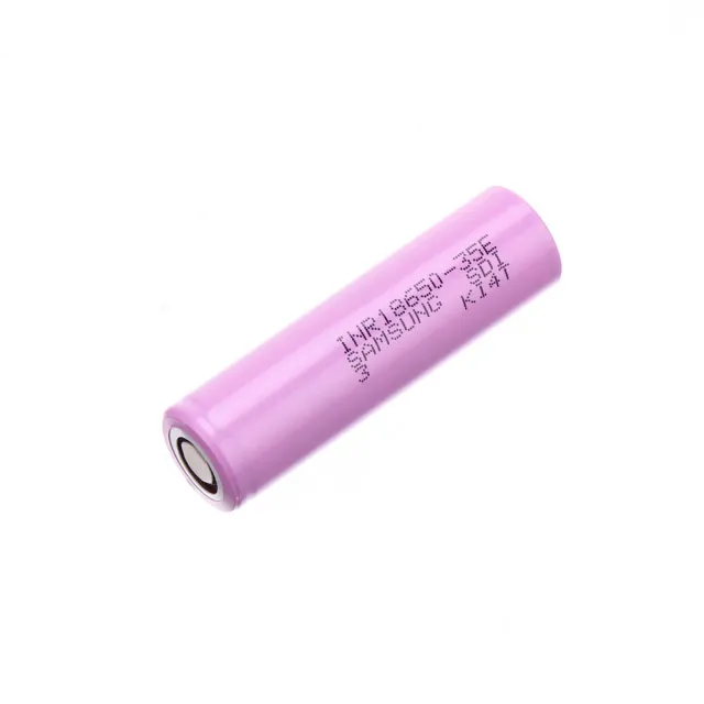 Samsung 18650 uppladdningsbart batteri 3.6V 3400Mah 8A