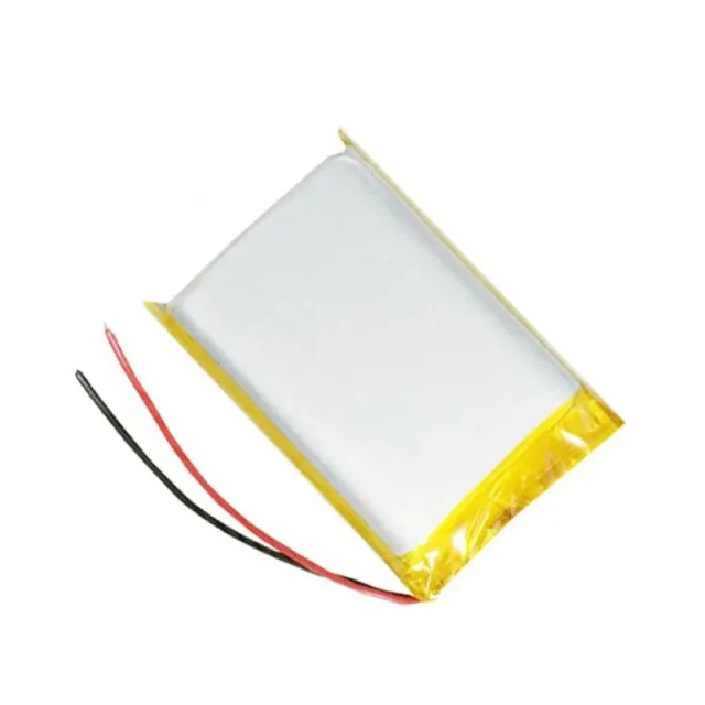 3.7V 2000mAh uppladdningsbart LIPO (Lithium Polyemer) platt batteri | 103450