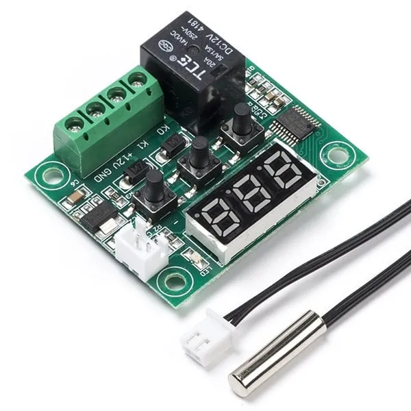 W1209 DC12V digital termostatrelä