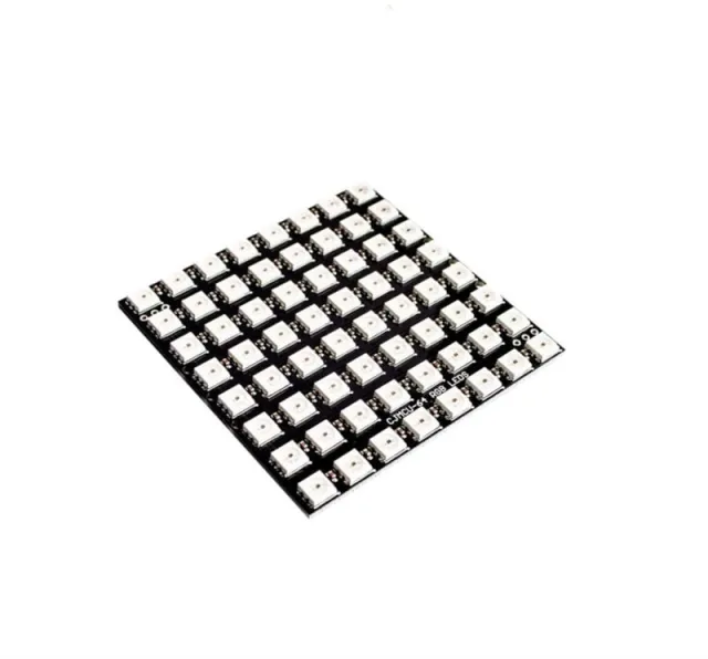 8x8 RGB 64 LED-matris 5V WS2812b