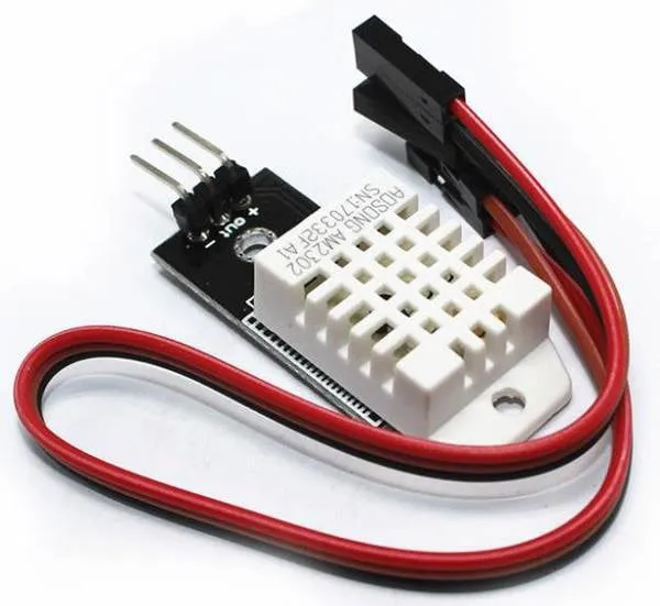 Temperatur- och luftfuktighetssensor i 1 | DHT22 modul för breadboard