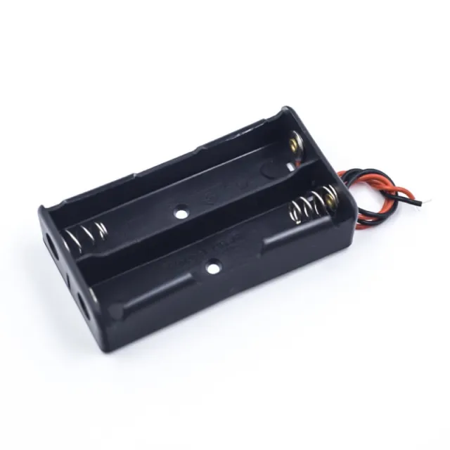 18650 batterihållare dubbel
