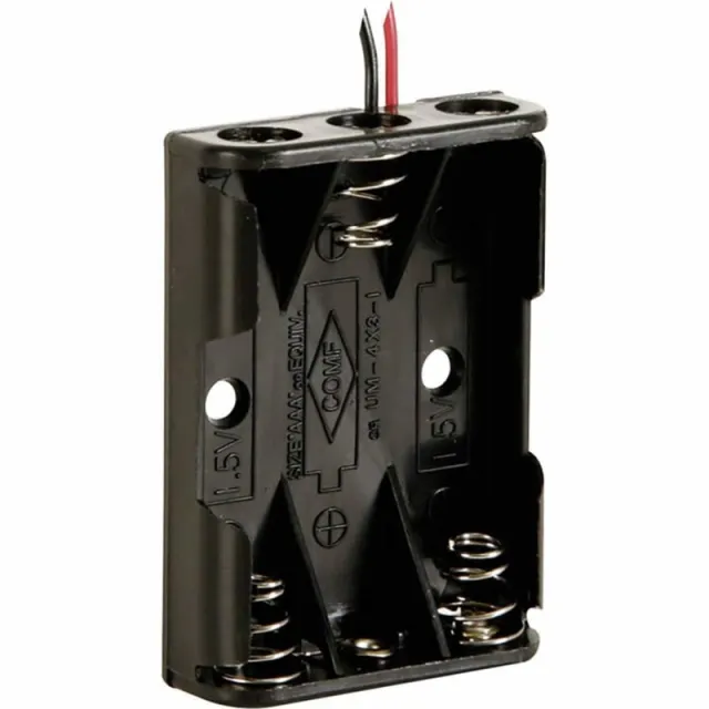 3x AAA batterihållare (4.5V)