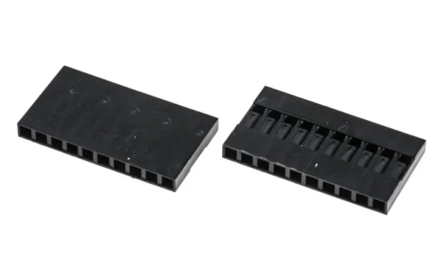 10P Dupont plastkåpa pin-kontakt 2.54mm