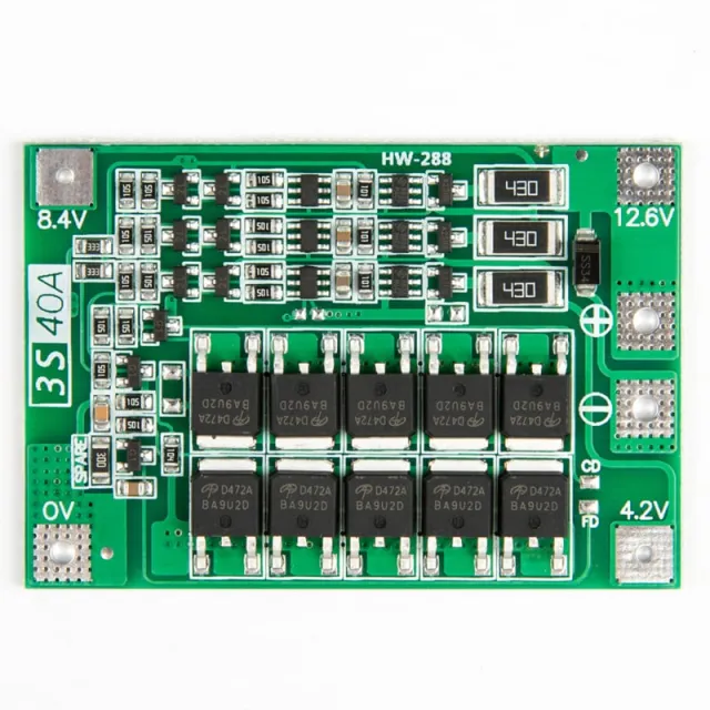 BMS 3S Skyddskrets med balanseringsfunktion