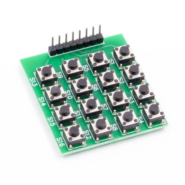 4x4 matris tangentbordsmodul