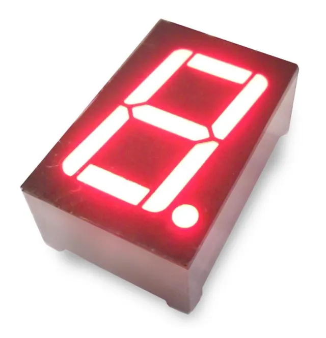 7-segments LED-display Röd 0.56 inch