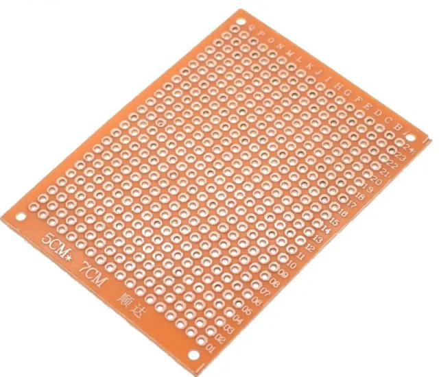 Experimenter Prototyping kretskort 5x7cm