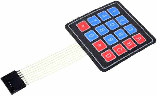 Membran 4x4 Matrix keypad switch