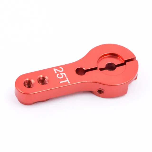 CNC aluminium servoarm M3 - 25T, för MG995 MG946R MG996R MG945 S3003