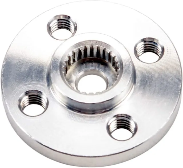 Aluminium Rund Skiva (Arm Horn) för Servo - 25T, bl.a. MG995, MG996, S3003