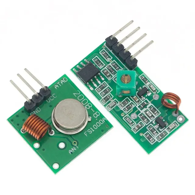 433Mhz RF sändare och mottagare