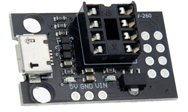 ATtiny programmeringskort