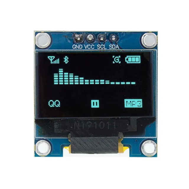 Mini OLED-display blå 0,96 tum 128x64 I2C