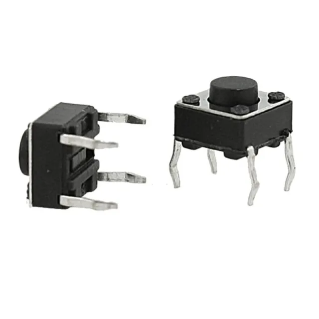Tryckknapp | moment | 6x6x4 mikrobrytare