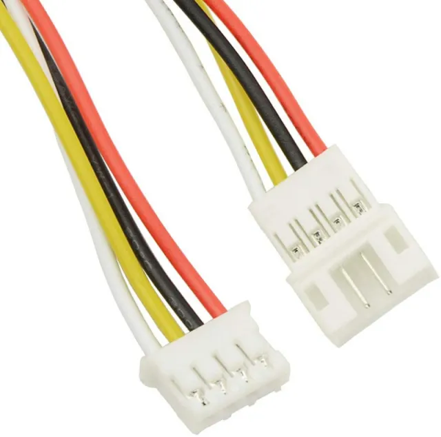 Micro JST PH 4-stifts pigtail-kontaktsats hane hona