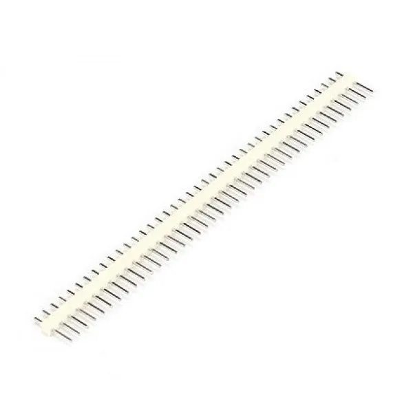 40 Pins header Male 2.54mm Vit