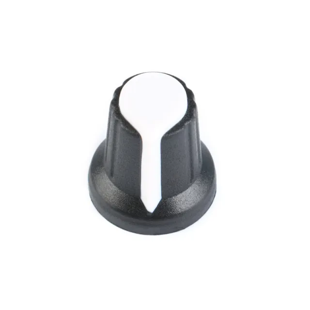 Knopp för potentiometer Vit 15mm 17mm