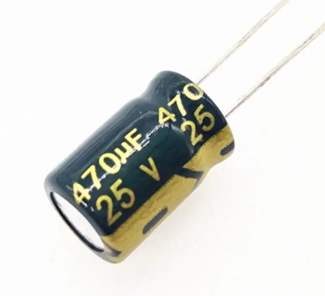 Kondensator 470uF 25v Elektrolytisk (ELCO)