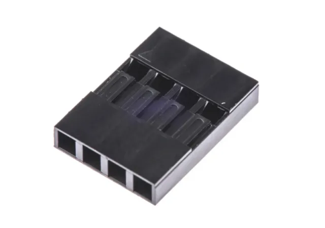 4P Dupont plastkåpa stiftkontakt 2.54mm