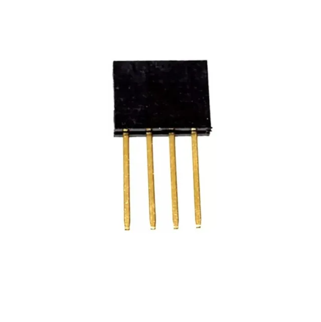 4 Pin Female 11mm hög stapelbar Pin Header Connector