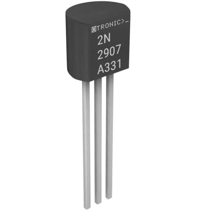 PNP-transistor 2N2907 A331 40V 600mA 200MHz 625mW TO-92