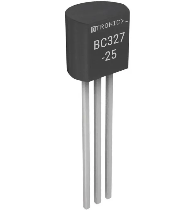 PNP-transistor BC327-25 45V 800mA 100MHz 625mW TO-92